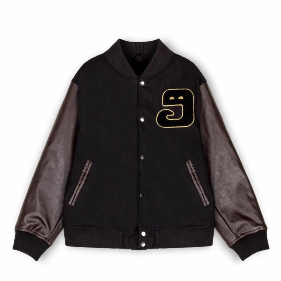 Grimey Baseball Jacket "Lust Mantra" - Men's Vintage Style Outerwear Coat for Fall Winter Fashion