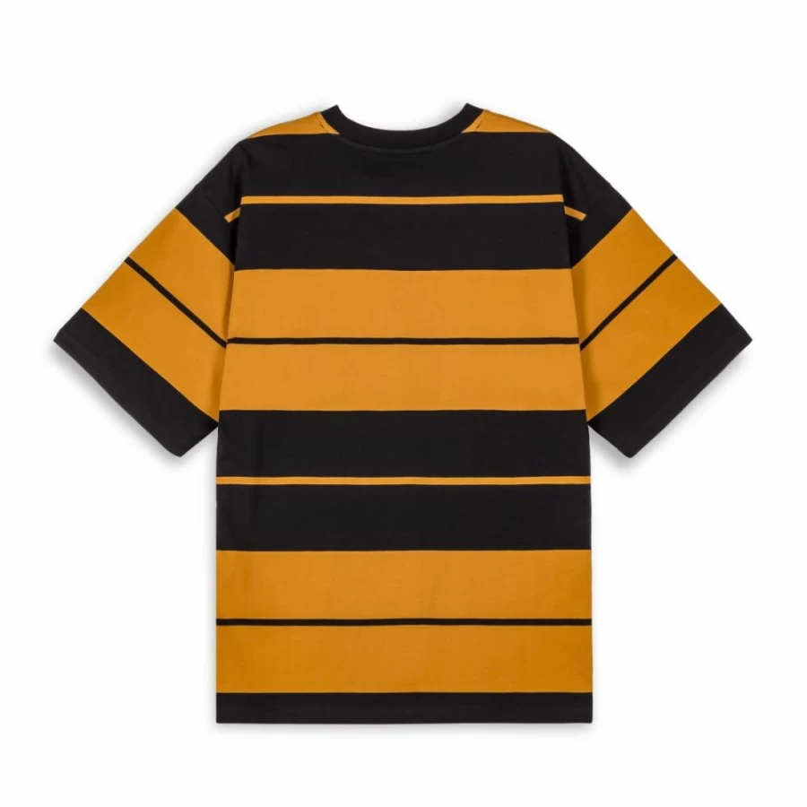 Grimey Oversized Panic Orange T-Shirt - Comfortable Streetwear Top for Men & Women - SS24 Collection