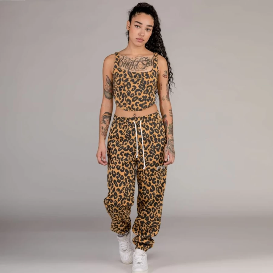 Grimey Westbound Leopard Print Girl Tank Top - Women's Casual Fall 2022 Fashion Top