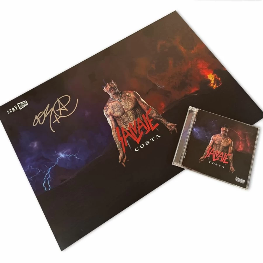 Grimey - Salvaje CD + Exclusive Free Poster | Limited Edition Music Album