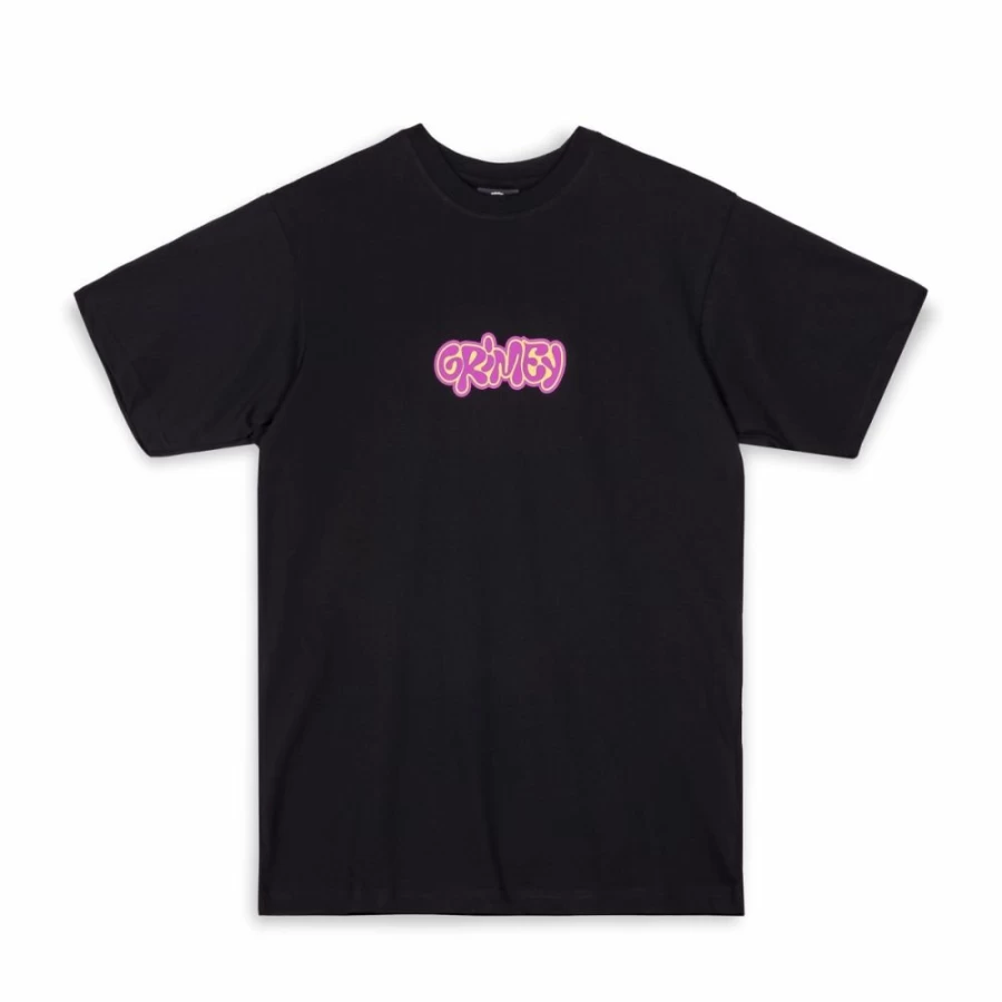 Grimey The Brute Force Black Camiseta - Summer 2023 Collection