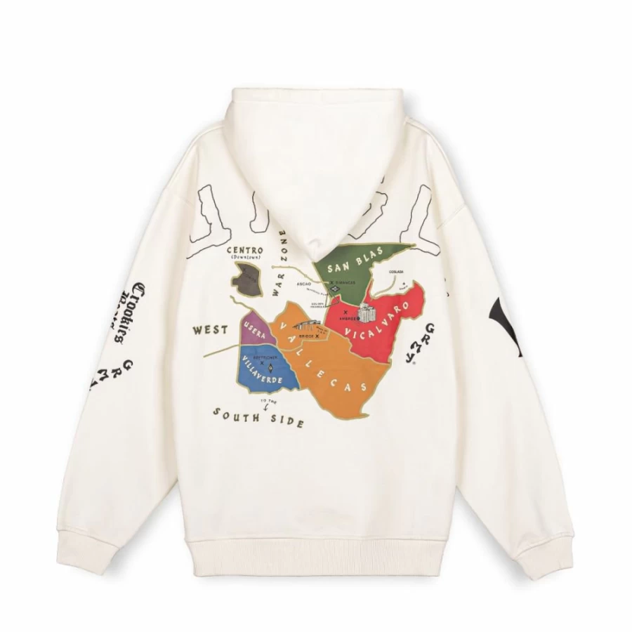 Grimey "Pasion Gamberra" GP X GRMY Hoodie - White - Fall 2022 Collection