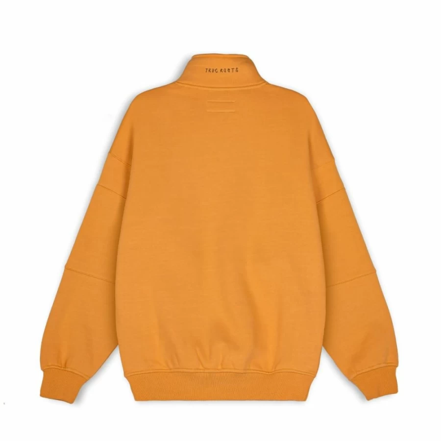 Grimey High Neck Snipes X True Roots Hoodie - Orange Sweatshirt for Men & Women - Fall 2022 Collection