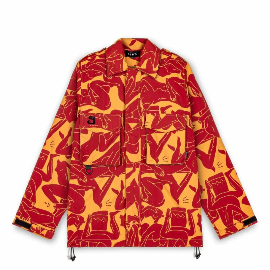 Grimey Lust Mantra Track Jacket - Brown - Fall 2022 - Men's Vintage Style Athletic Coat