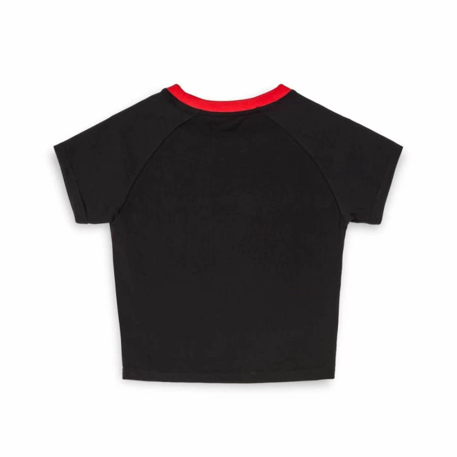 Grimey Lucky Dragon Girl Fitted Raglan Tee - Black - Short Sleeve - Spring Summer 2024 Collection