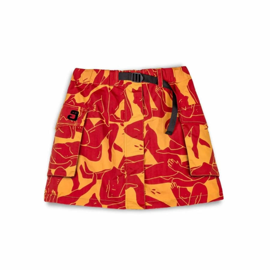Grimey "Lust Mantra" Brown Skirt for Girls - Fall 2022 Fashion Trend