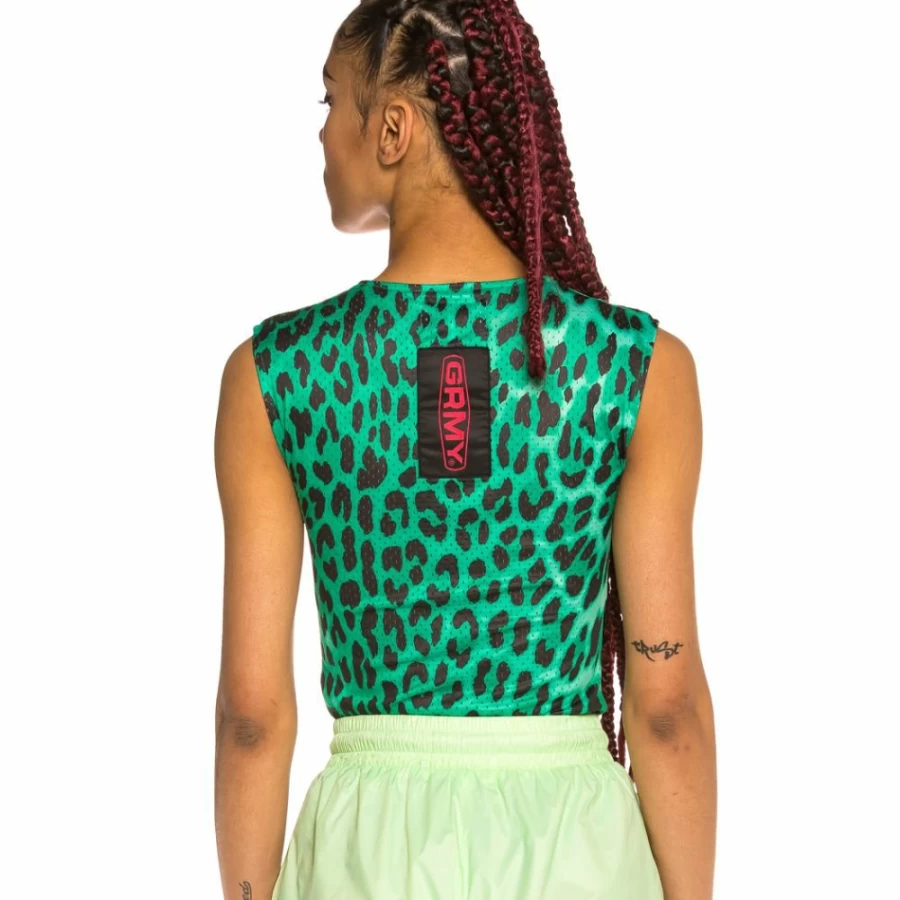 Grimey Green Mesh Body SS20 Dress - Yanga Girl Collection