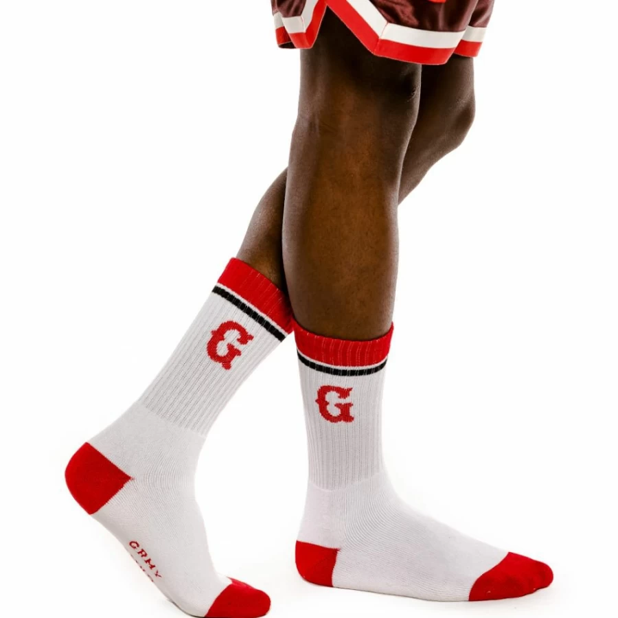 Grimey "The Loot" White Socks - Spring 2021 Collection - Streetwear Style