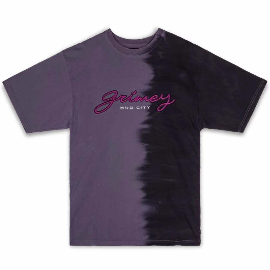 Grimey "Dust Storm" Heavyweight T-Shirt - Black - Men's Streetwear Tee - Fall 2022 Collection