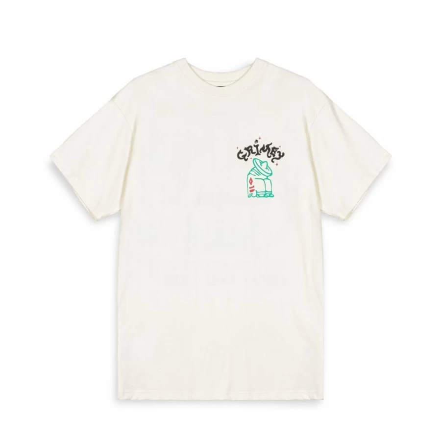 Grimey Causing Panic Charleston Blvd T-Shirt - White - SS24 Collection
