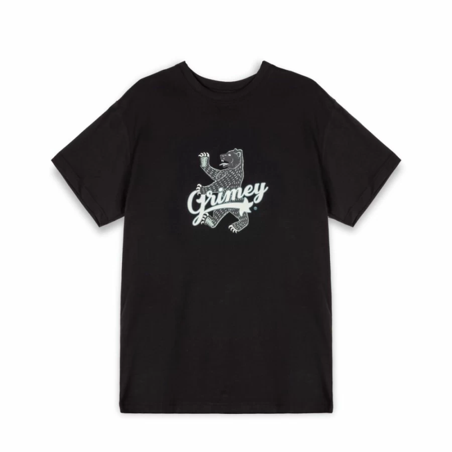 Grimey Madrid The Connoisseur Black T-Shirt FW23 Regular Fit Camiseta