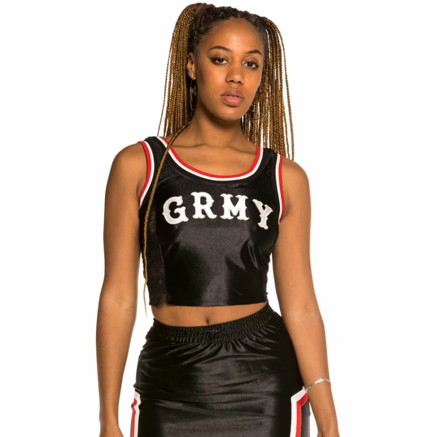 Grimey "The Loot" Black Graphic Girl Top - Spring 2021 Fashion Trendy Tee