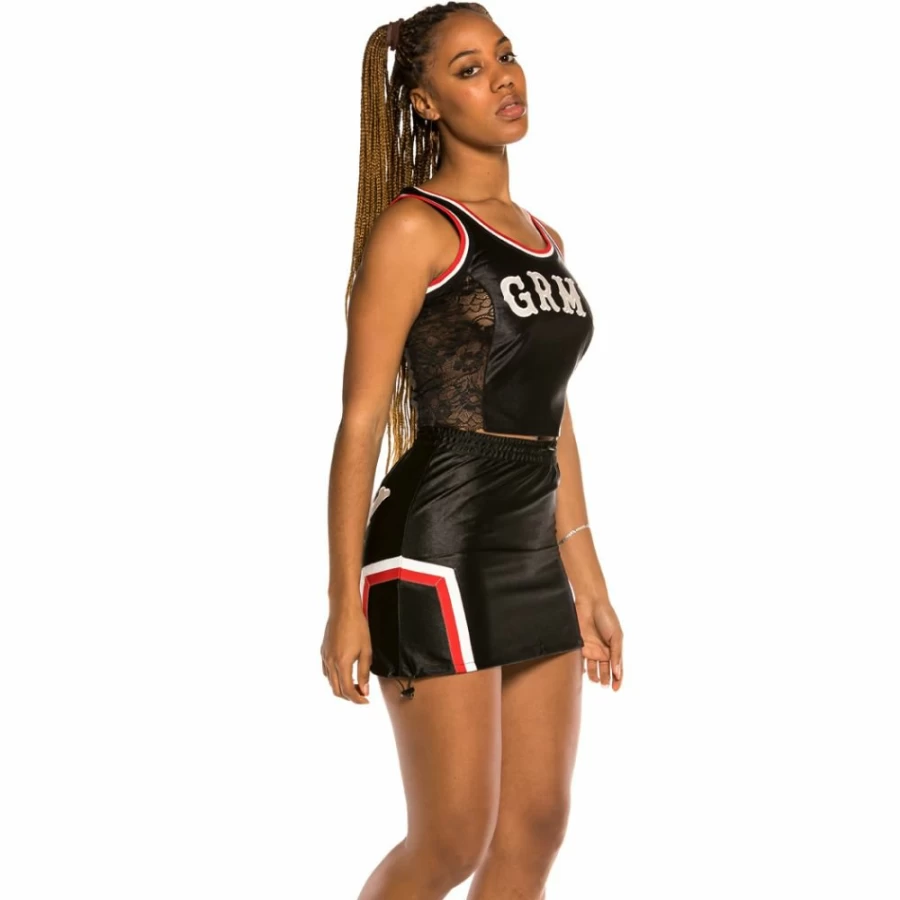Grimey "The Loot" Black Graphic Girl Top - Spring 2021 Fashion Trendy Tee