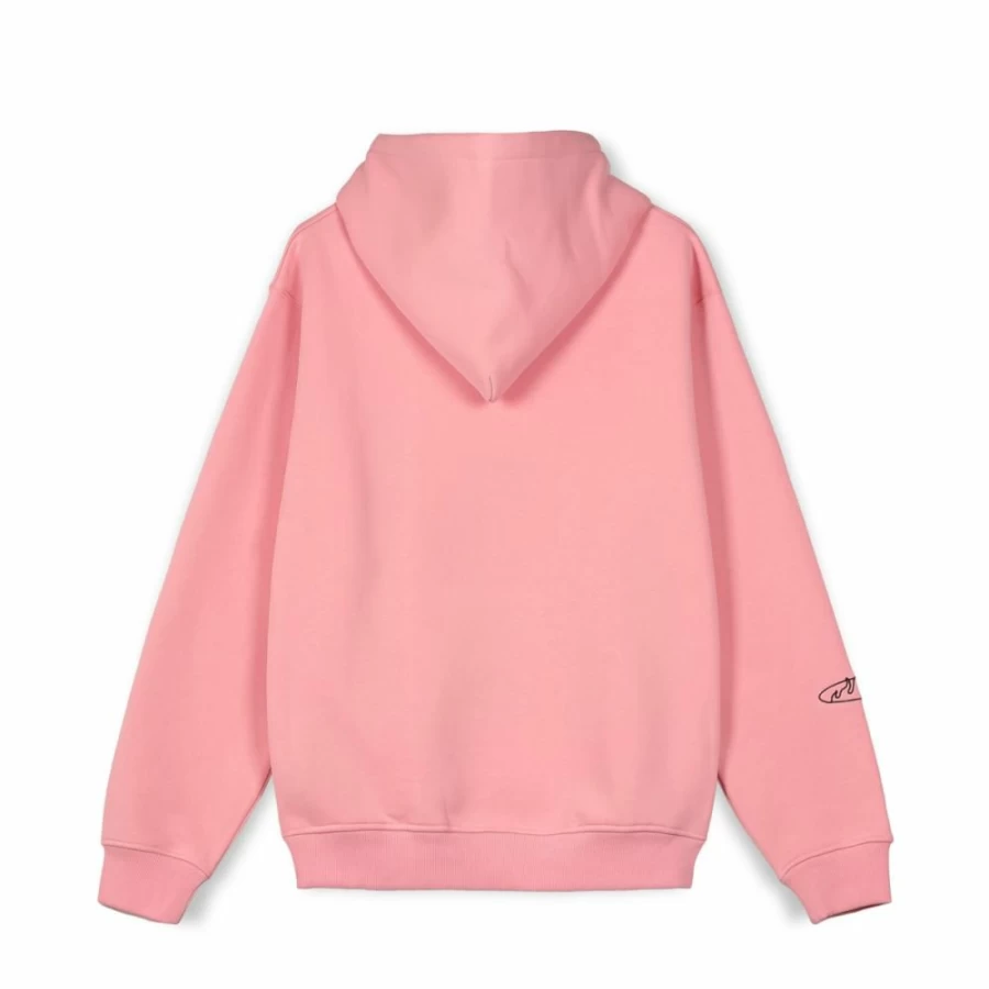 Grimey Vintage Melted Stone Hoodie Sweatshirt - Pink, FW23 Collection