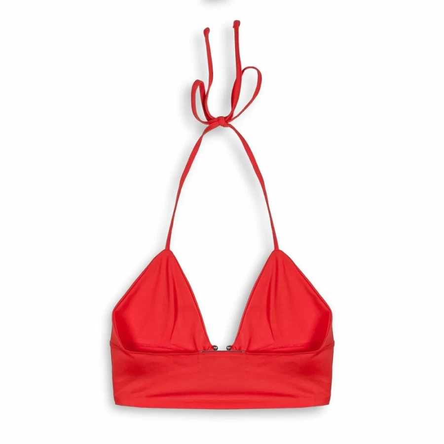Grimey Lucky Dragon Bralette Top for Women - Red - Spring Summer 2024 Collection