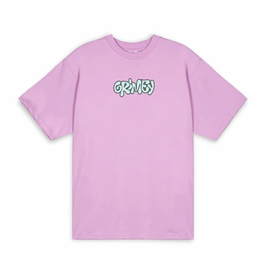 Grimey Oversized Heavyweight Bloodsucker T-Shirt - Purple - SS24 Streetwear