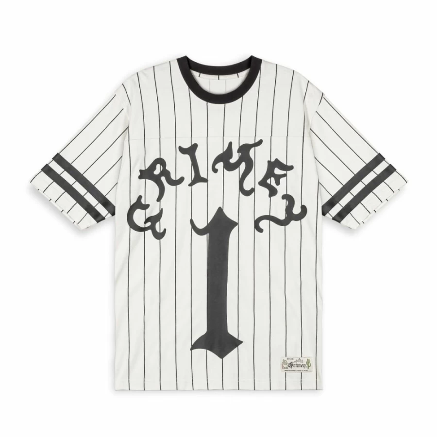 Grimey Football Tshirt Causing Panic Heavyweight Off White Streetwear SS24