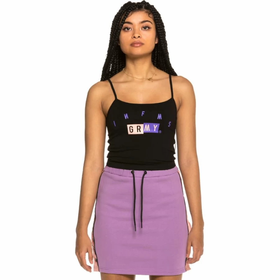 Grimey F.A.L.A. Girl Black Short Sleeve Top SS19 Fashion Streetwear