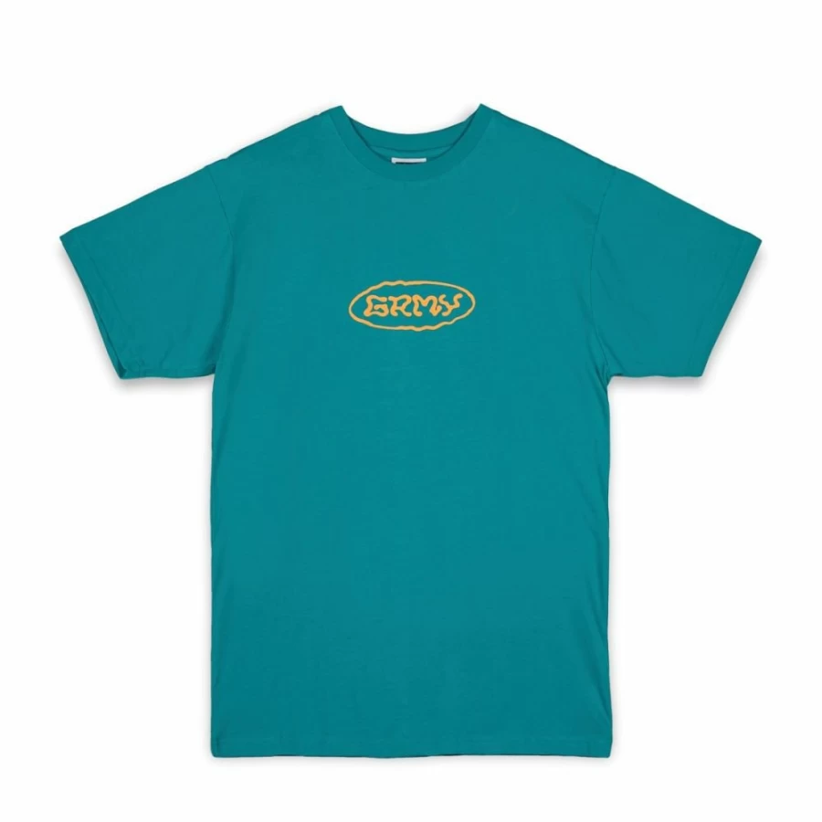 Grimey Ufollow Blue Graphic Tshirt - Spring 2023 Collection - Casual Streetwear Tee