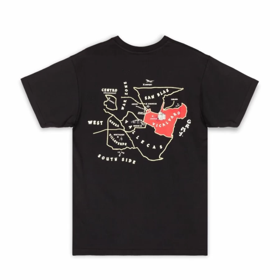 Grimey "Pasion Gamberra GP X GRMY Jungla" Black Graphic T-Shirt - Fall 2022 Collection