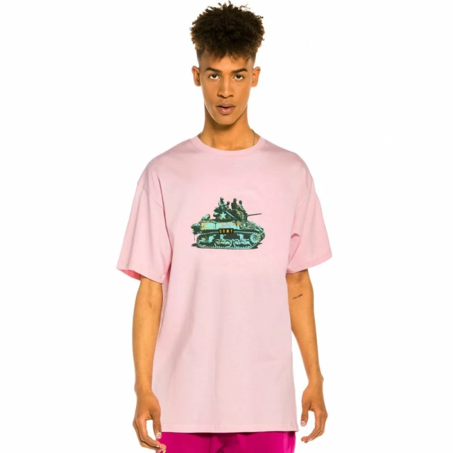 Grimey "The Peace Machine" Pink T-Shirt - Summer 2022 Collection