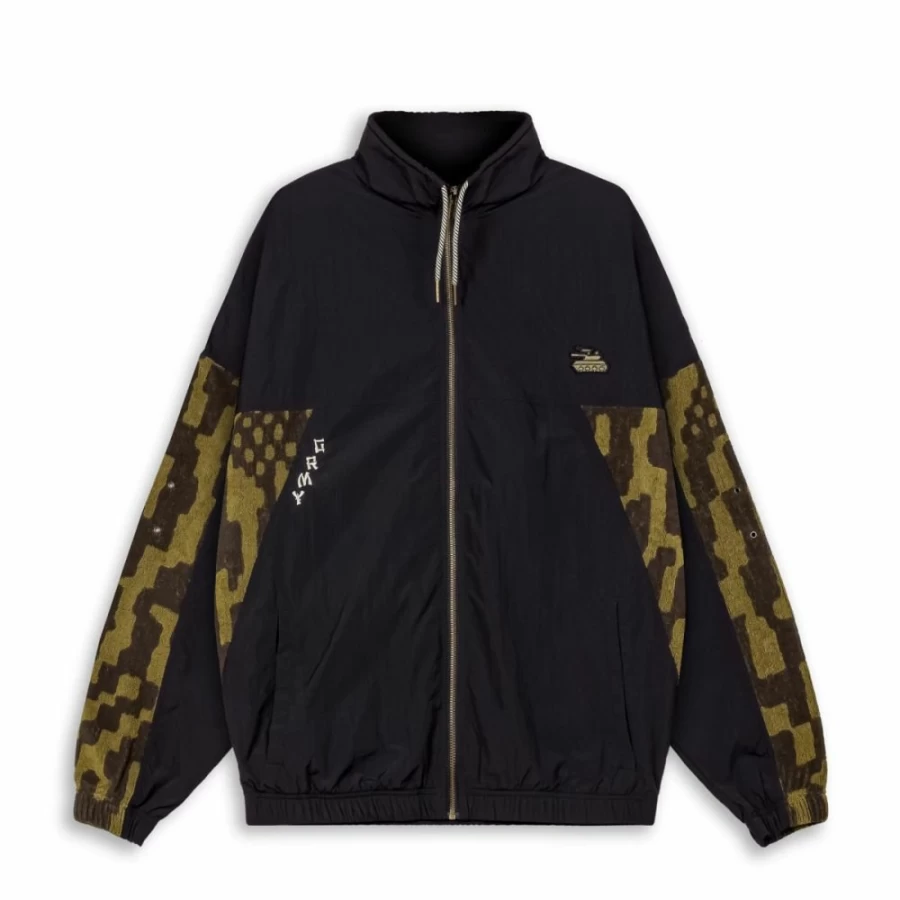 Grimey Lucky Dragon Track Jacket Black - Spring Summer 2024 Collection