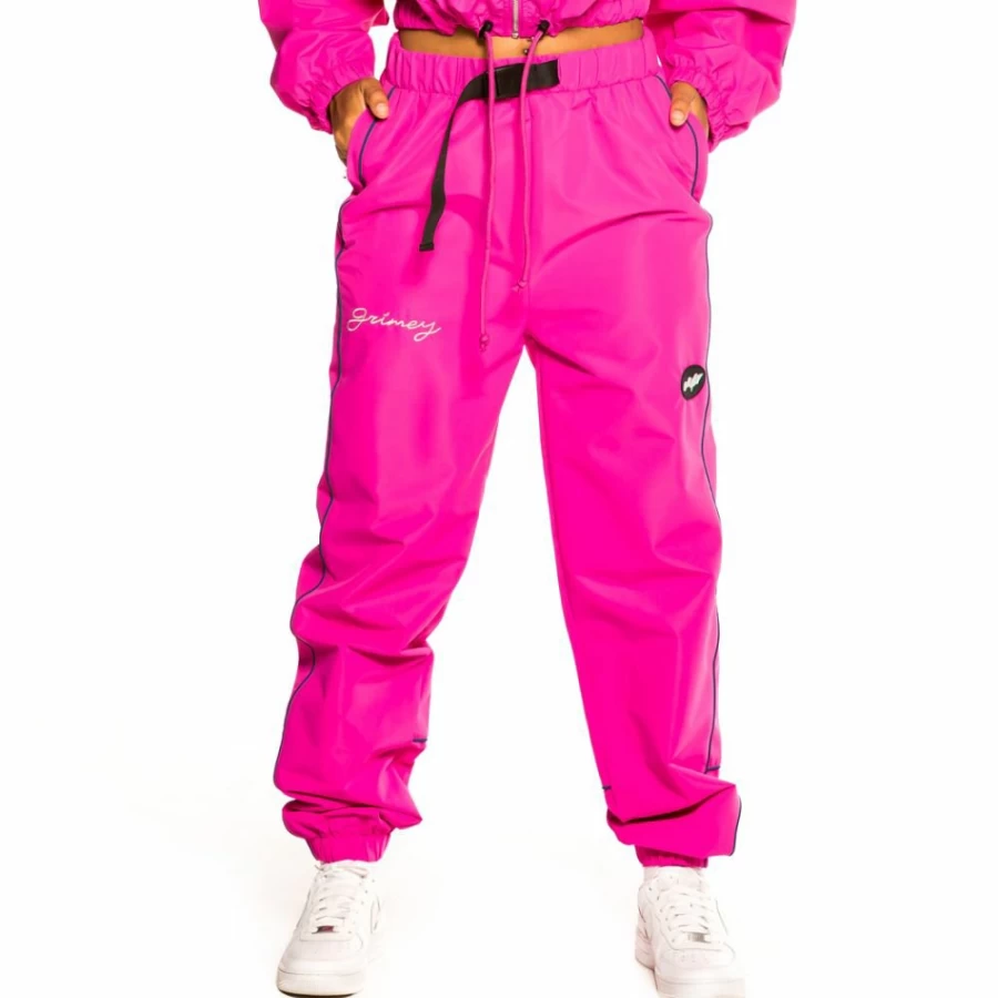Grimey Martinica Fact Fuchsia Track Pants for Women - Fall 2021 Collection