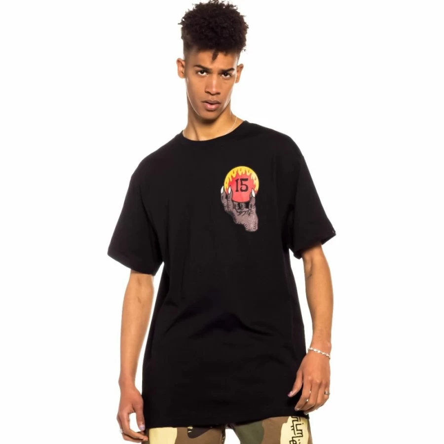 Grimey "Glorified" Black Graphic T-Shirt - Spring 2022 Collection
