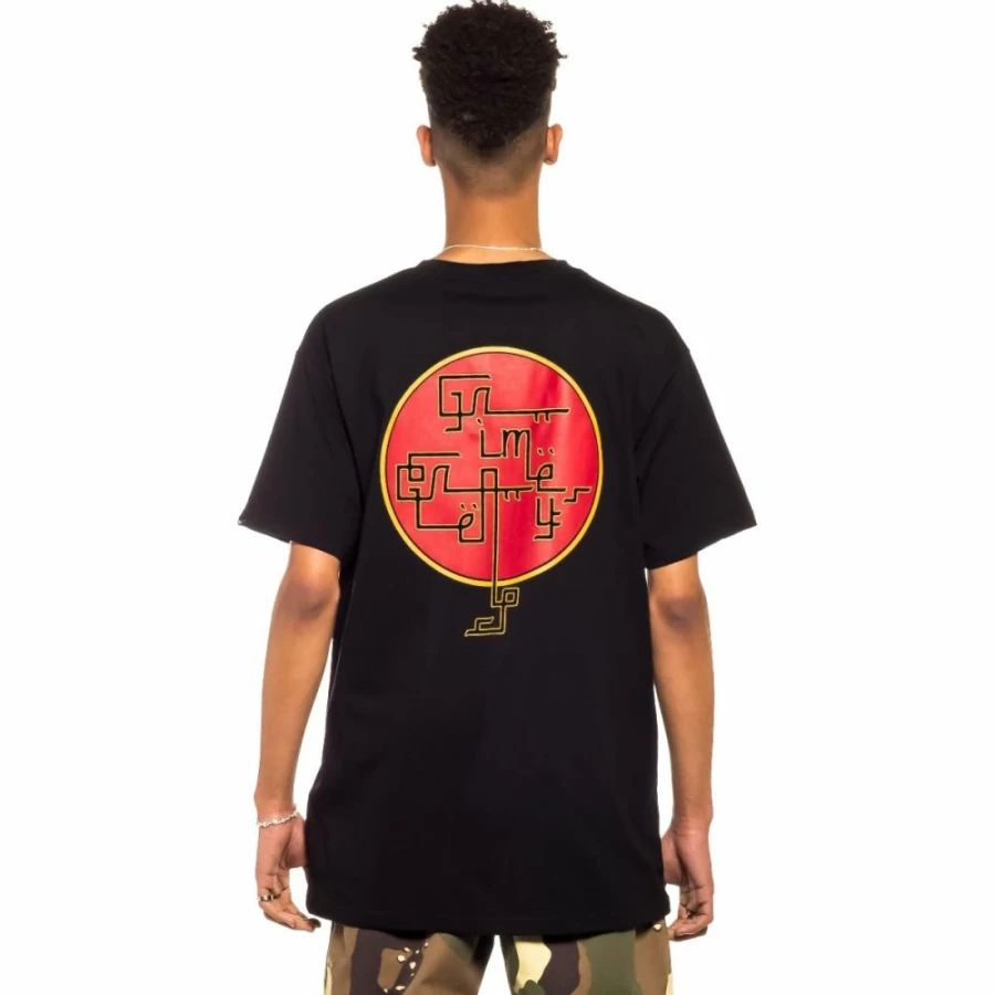 Grimey "Glorified" Black Graphic T-Shirt - Spring 2022 Collection