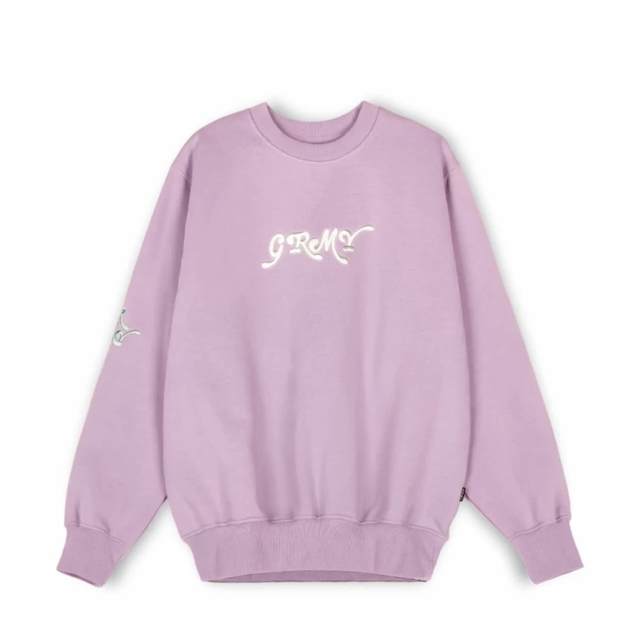 Grimey Westbound Lavender Crewneck Sweatshirt | Fall 2022 Collection