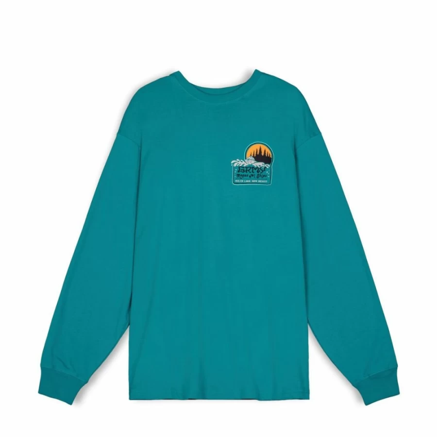 Grimey Ufollow Long Sleeve T-Shirt for Men - Blue Casual Shirt - Spring 2023 Collection