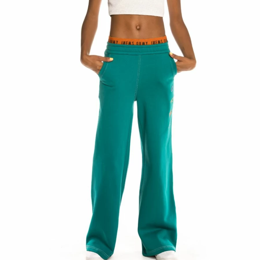 Grimey Marauder Girl Sweatpants Green Casual Joggers Women's Loungewear FW20 Collection