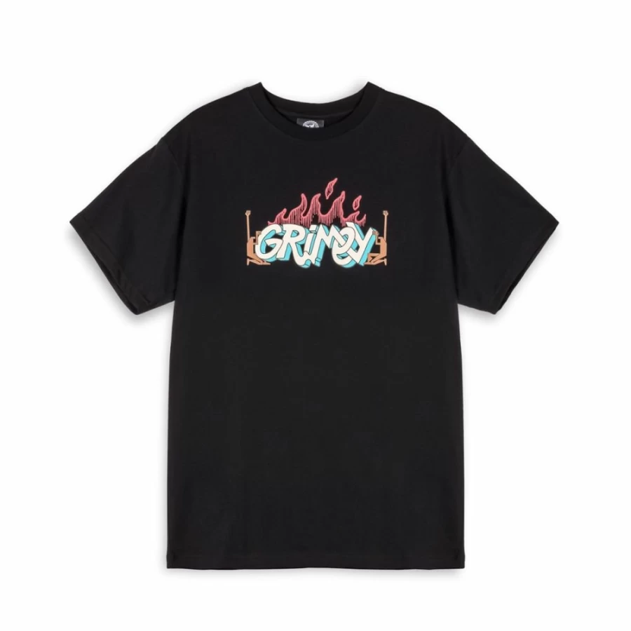 Grimey Jurassic Proud Graphic T-Shirt - Black - Summer 2024 Collection
