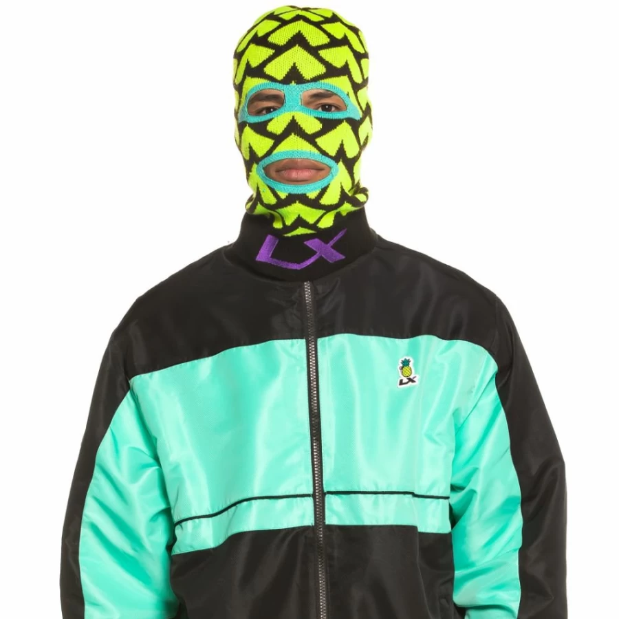 Grimey LX Balaclava Mask FW19 Yellow - Streetwear Face Covering