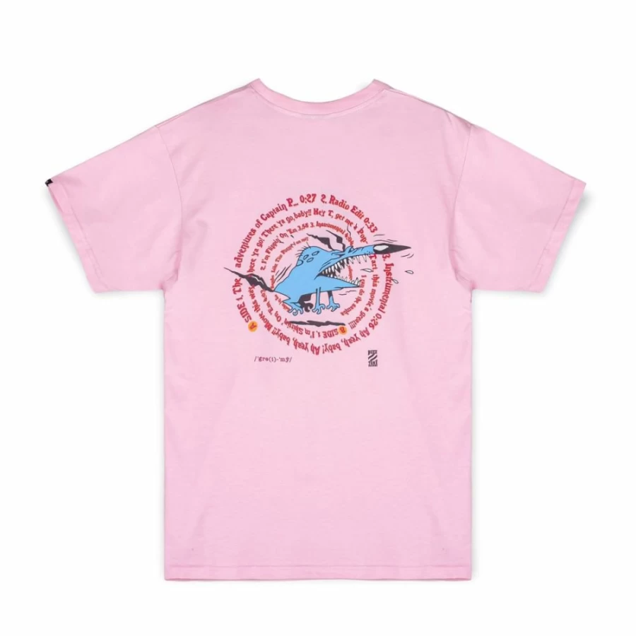 Grimey The Troubleshooter Pink Graphic T-Shirt - Winter 2022 Collection