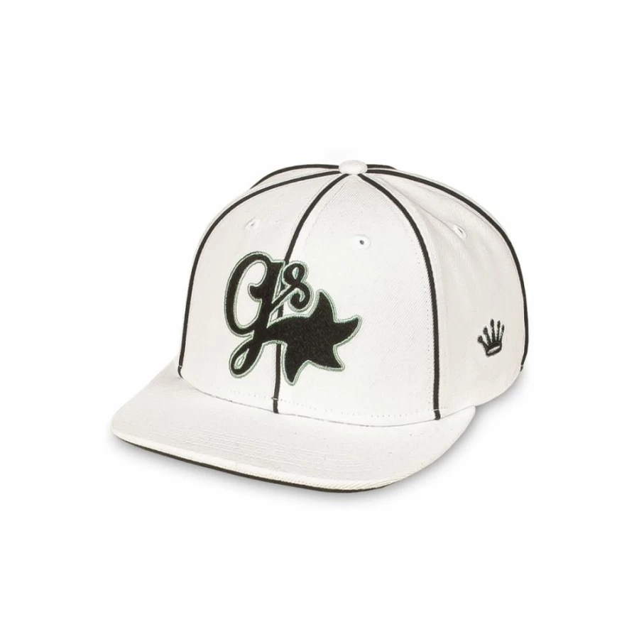 Grimey Madrid White Snapback Cap | FW23 Collection | Streetwear Adjustable Hat