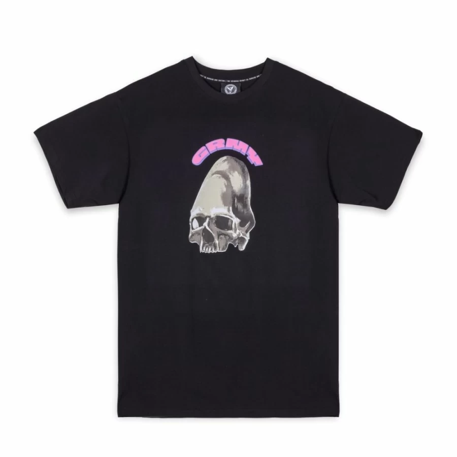 Grimey Black Camiseta Ufollow The Hatnub - Spring 2023 T-Shirt