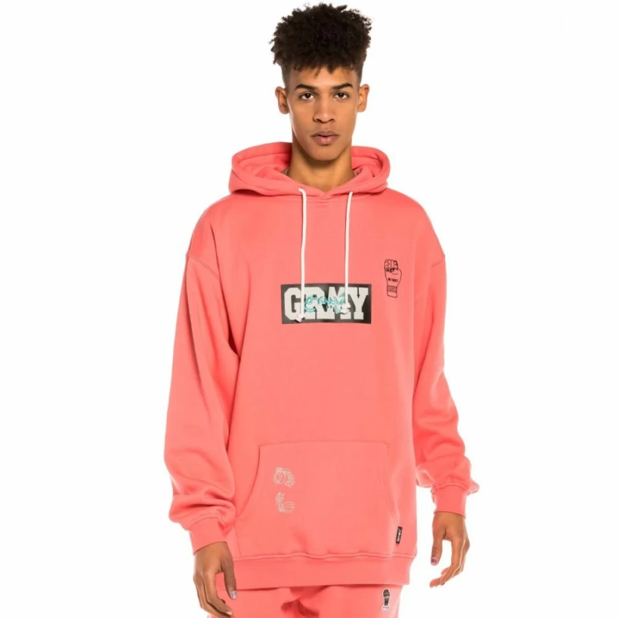 Grimey Day Dreamer Coral Graphic Pant and Tee Set - Spring 2022 Casual Outfit