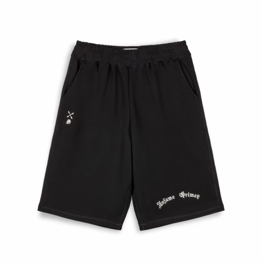Grimey Baggy Panalon Corto Causing Panic Shorts - Black - SS24 Collection
