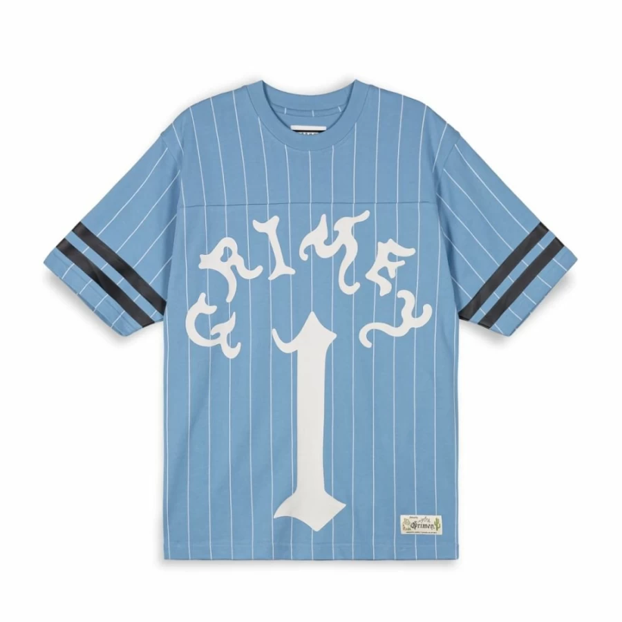 Grimey Heavyweight Football Shirt - Panic Blue - SS24 Jersey