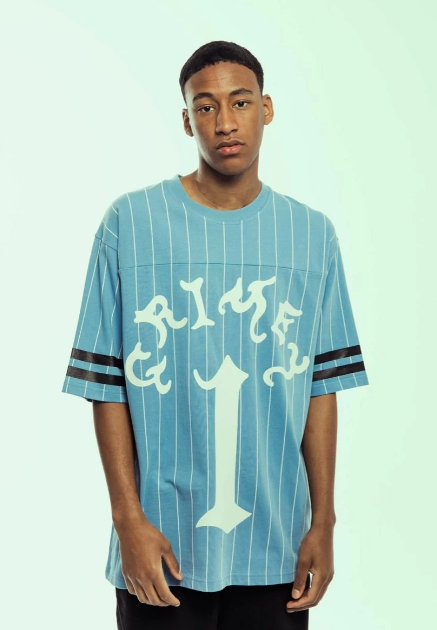 Grimey Heavyweight Football Shirt - Panic Blue - SS24 Jersey
