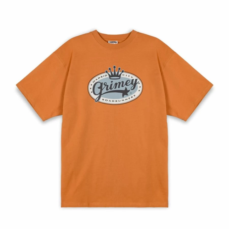Grimey Madrid Oversized Heavyweight T-Shirt - Orange - Fall Winter 2023 Collection