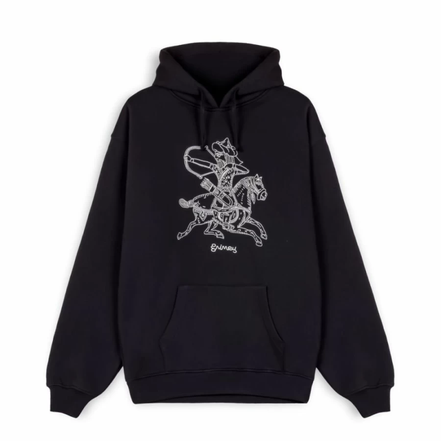 Grimey The Clout Numidians Black Hoodie - Sudadera con Capucha - Spring 2023 Collection