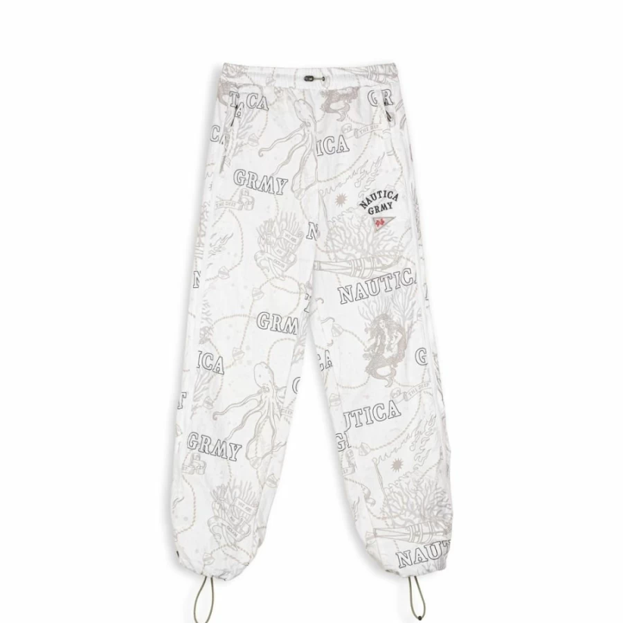 Grimey Mighty Harmonist Nautica X Grimey Sweatpants - White - SS24 Collection