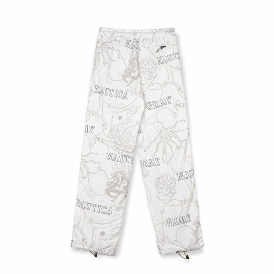 Grimey Mighty Harmonist Nautica X Grimey Sweatpants - White - SS24 Collection