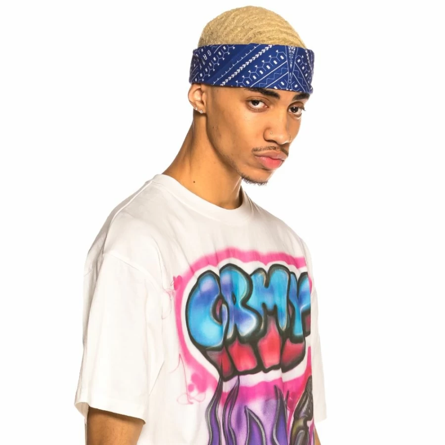 Grimey Blue Bandana Carnitas SS20 - Stylish Cotton Accessory for Men & Women