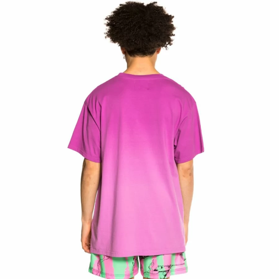 Grimey "Frenzy Gradient" Purple Graphic T-Shirt for Men & Women - Summer 2021 Fashion Trend