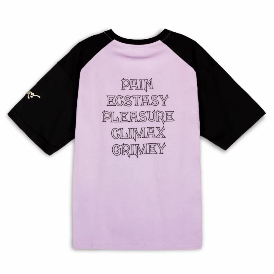 Grimey "Westbound" Oversize Lavender T-Shirt - Fall 2022 Collection