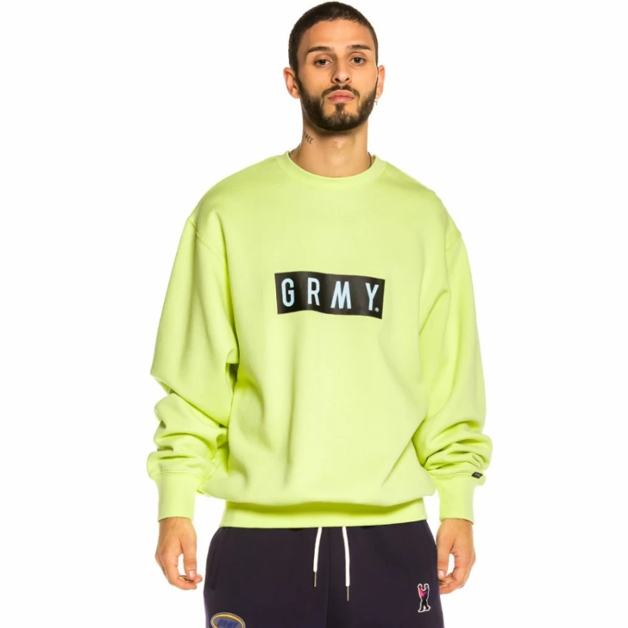 Grimey Steez Mint Green Crewneck Sweatshirt FW20 Streetwear