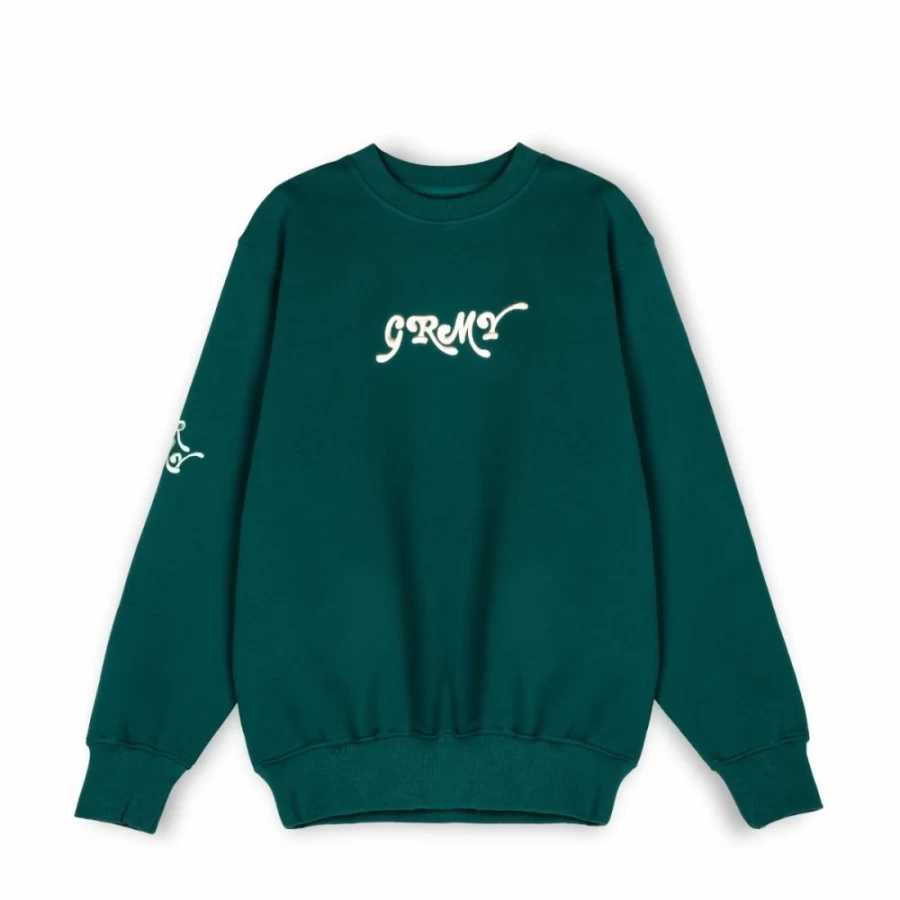 Grimey Westbound Crewneck Sweatshirt - Green Hoodie for Men & Women - Fall 2022 Fashion